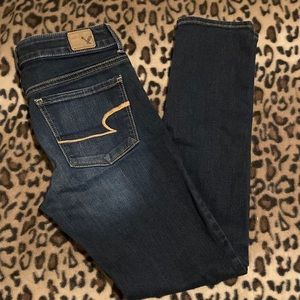 2 for $40 AMERICAN EAGLE JEANS Women’s Size 4 AEO Skinny Jeans